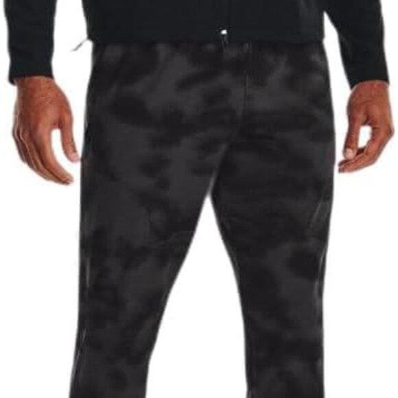 Under Armour Unstoppable Joggers Pants Black Camo Mens  1352027-010 $100 Small - Picture 2 of 11